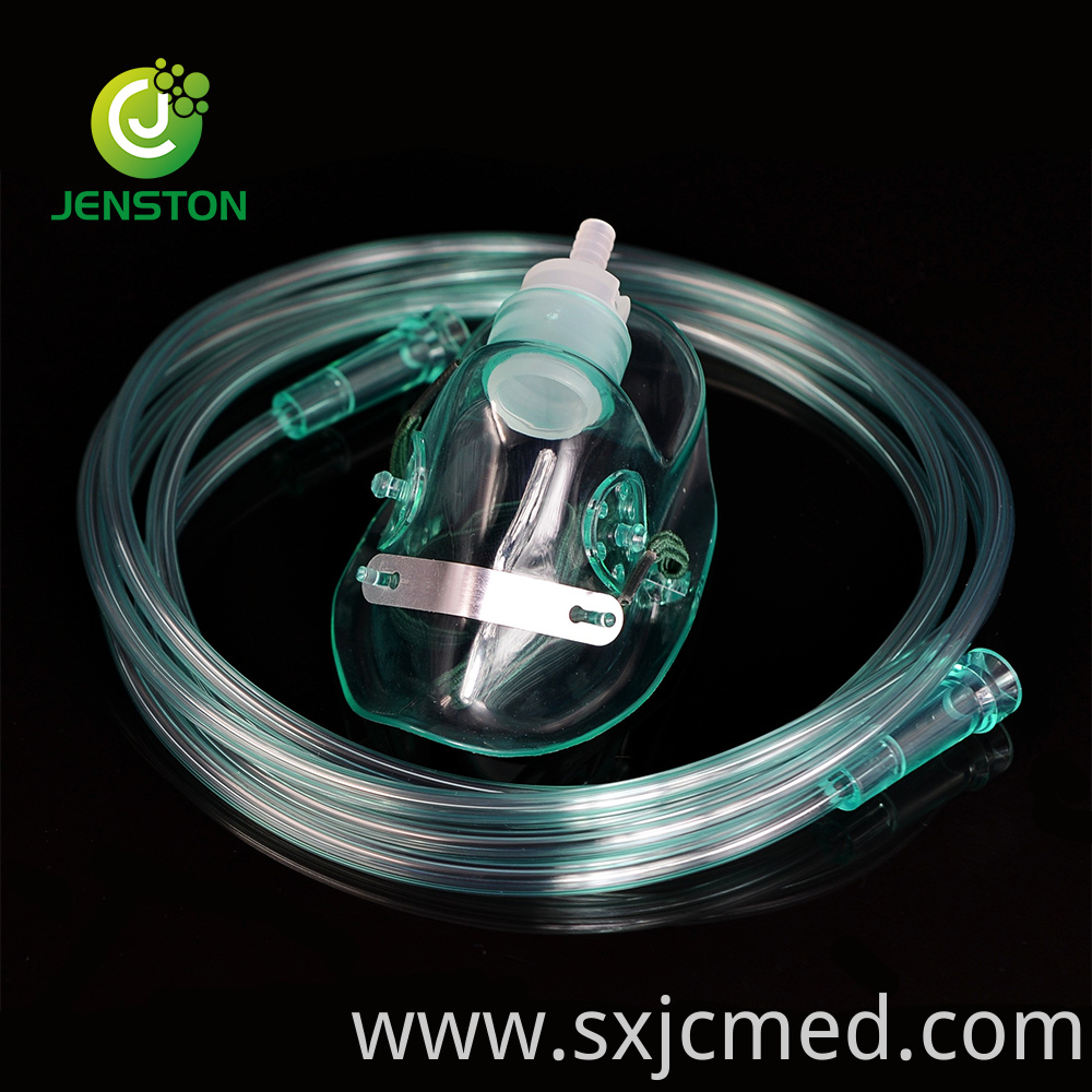 Disposable Adult Standard Oxygen Mask Supply Tubing